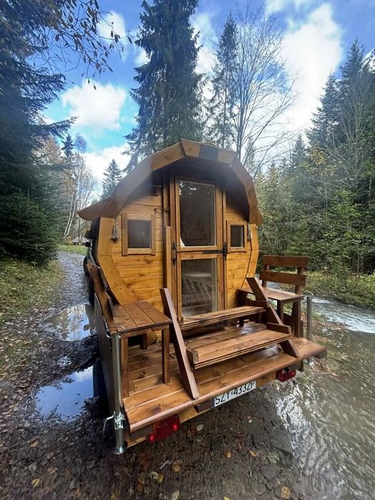 Sauna mobilna ogrodowa 200x300