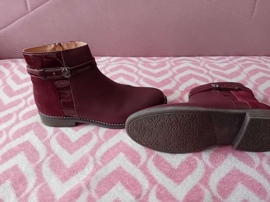 Mayoral botki dziewczęce jak nowe