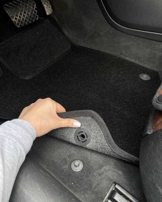 Ворсові килимки в салон НА ВСІ МАРКИ АВТО! Стандарт/Преміум, Багажник!