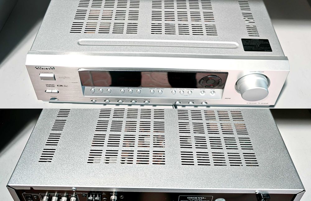 Amplituner AV Onkyo TX-SR304E 5x100W Dolby Pro Logic II Pilot Jak Nowy