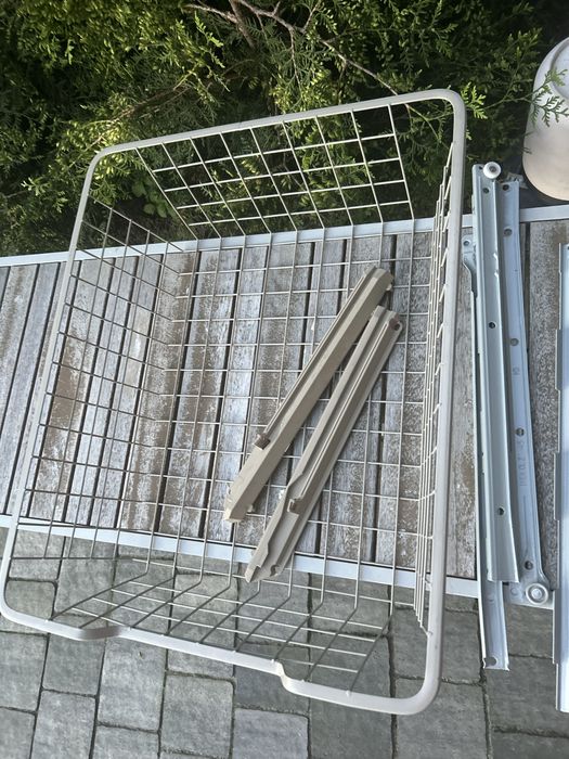 Prowadnice do Szuflady do szafy Pax ikea  50/58 cm kosz