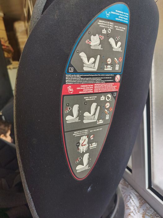 Cadeira Auto Criança KikkaBoo Armadillo 360° (0-36kg / Grupo 0+/1/2/3)