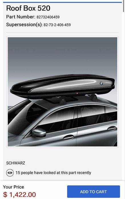 Mala tejadilho BMW + barras tejadilho BMW