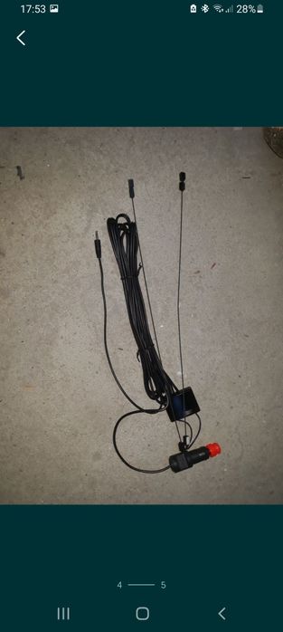 Antena auto pré-amplificada Baixa de preço