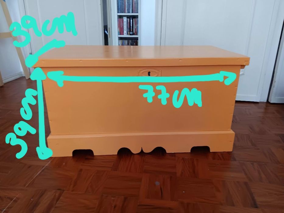 arca pintada laranja