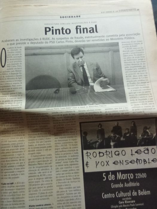 O Independente. Marques Mendes. 1997.