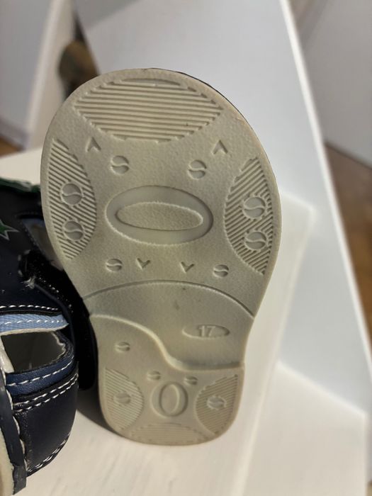 Buciki/sandały "Tom&Miki" niebieskie, r. 17