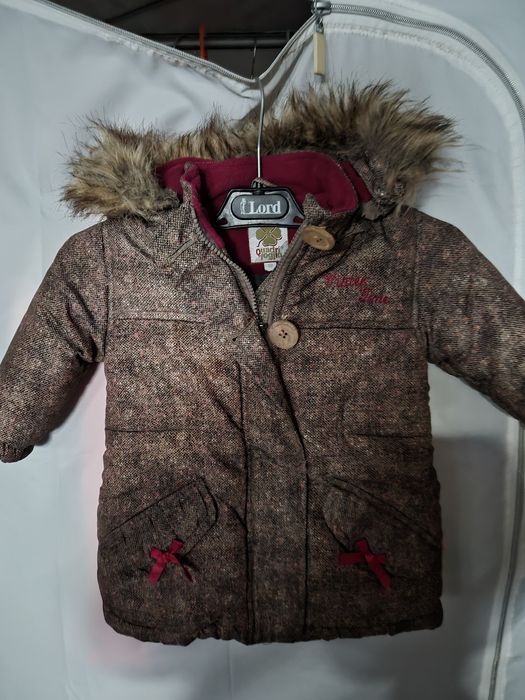 Zima Kurtka plaszczyk r.80