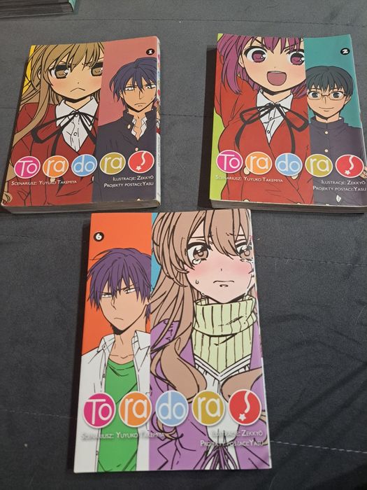 Sprzedam Mangi TORADORA 1,2,6