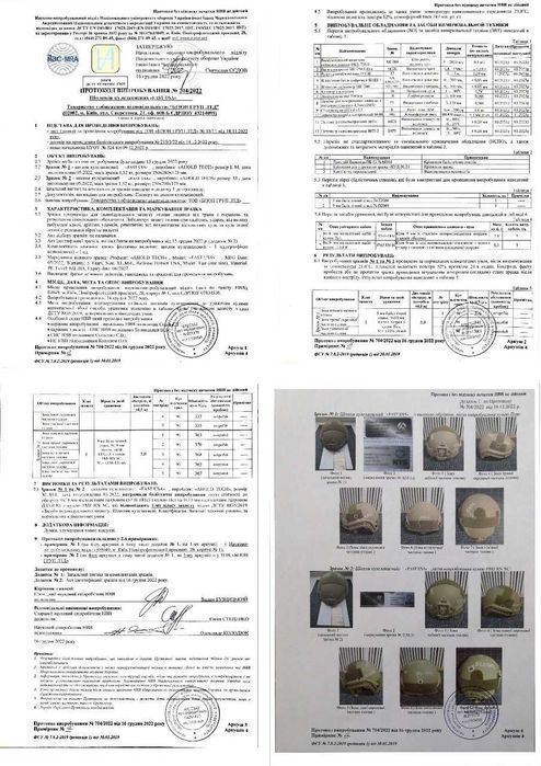 Балістичний шолом AholdTeсh Premium 3А + навушники EARMOR M31