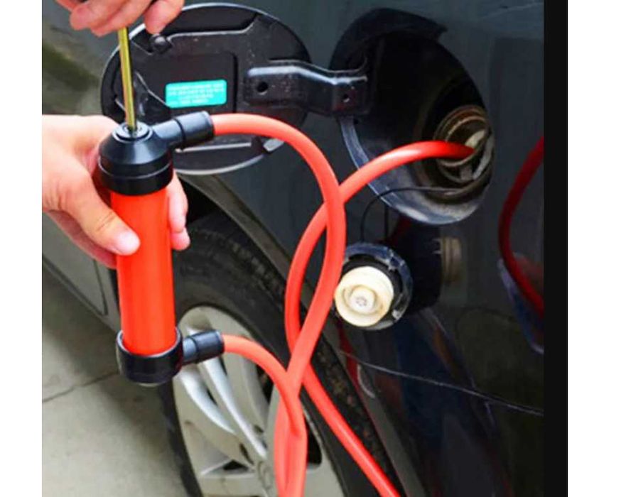 Pompka pompa do spuszczania odciągania oleju paliwa ropy wody ręczna