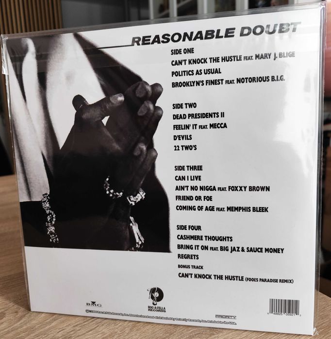 JAY-Z "Reasonable Doubt" - 2LP winyl