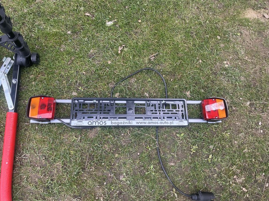 Uchwyt rowerowy  na hak 3 rowery + Listwa