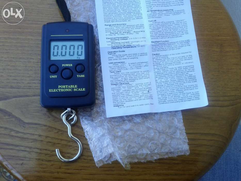 Balança digital portátil