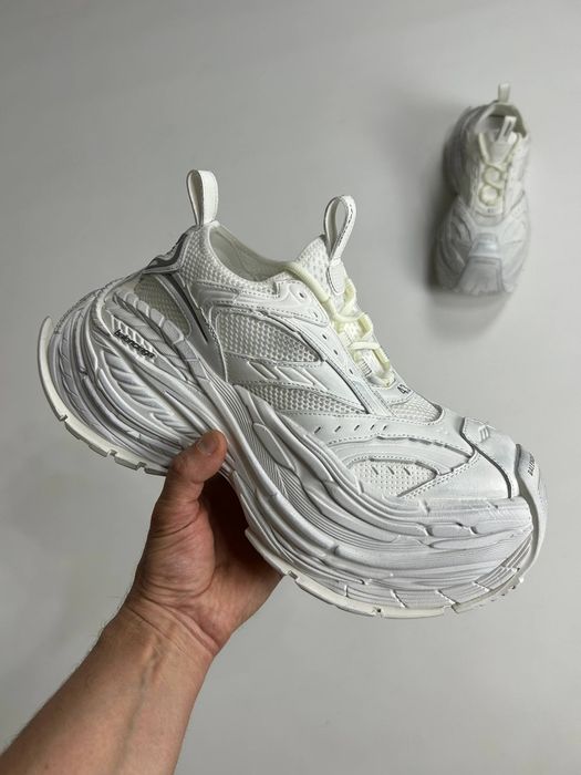 Кросівки Balenciaga Platform White 16XL 10XL 6XL 3XL CARGO кроссовки білі  44 43 42 41