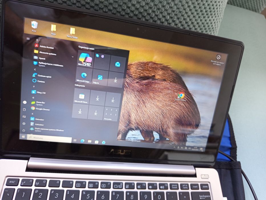 Notebook Asus x202e dotyk 4Gb 500 Gb