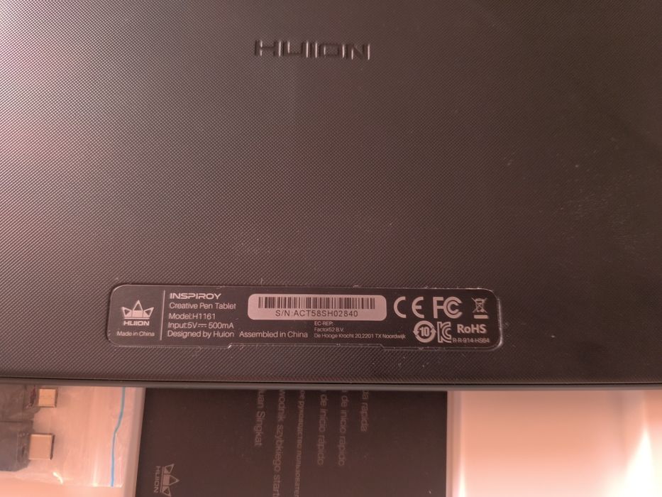 Tablet graficzny HUION H1161 nowy