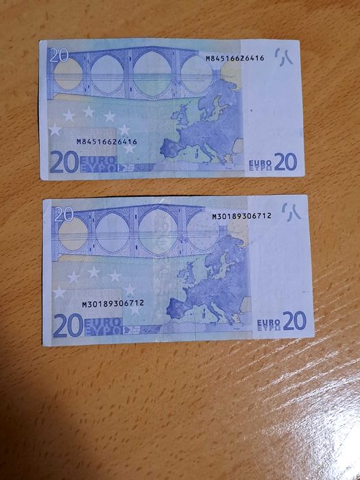 Notas de euros Portugal