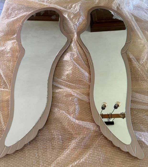 “Conjunto Espelhos Asas de Anjo – 91 cm – Decoração de Parede”.