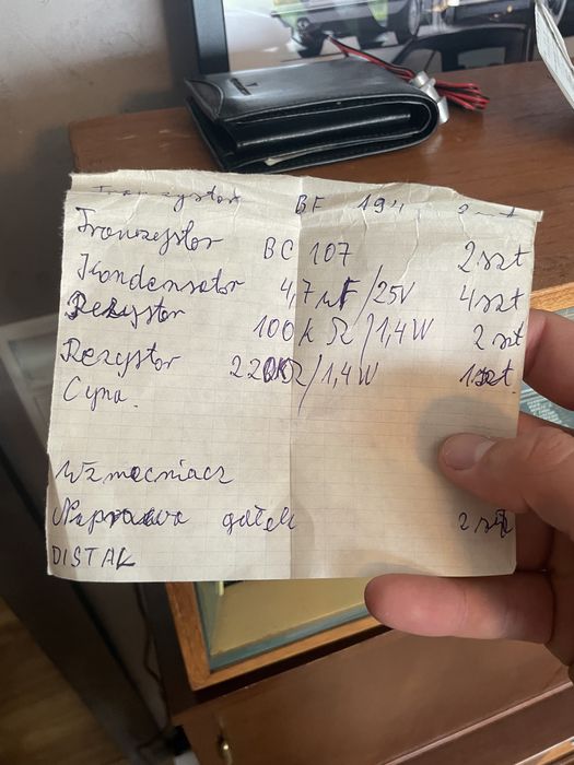 Unitra kleopatra po remoncie