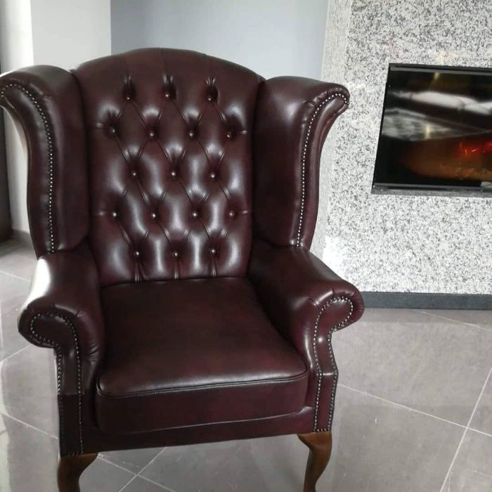 fotel Chesterfield uszak promocja -10%