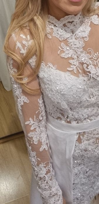 Sukienka koronkowa/ślubna