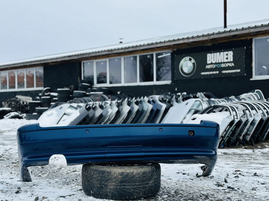 BMW E39 Універсал Задній бампер 364 Топас Блау Бампер турінг фаркоп