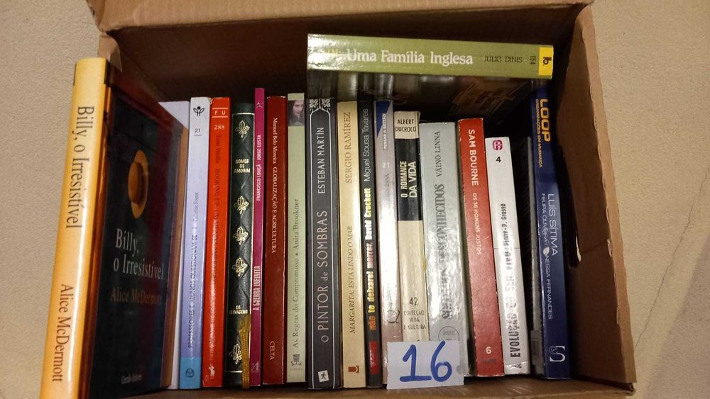 Lote 16 - LIVROS Vendidos EM SEPARADO Individualmente - Vários Preços