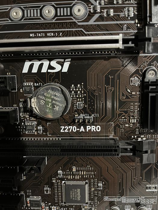 Комплект для ігрового пк, Msi z270, i5, ddr4