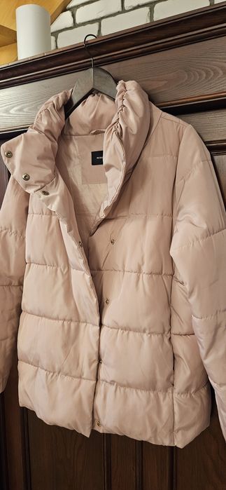 Kurtka pikowana Reserved stary róż rozmiar 38