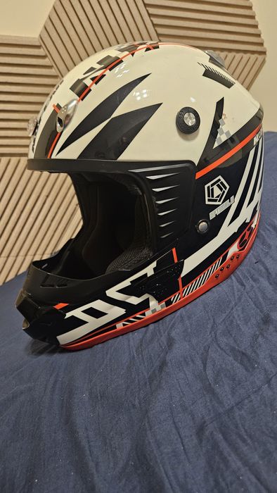 Kask crossowy no fear