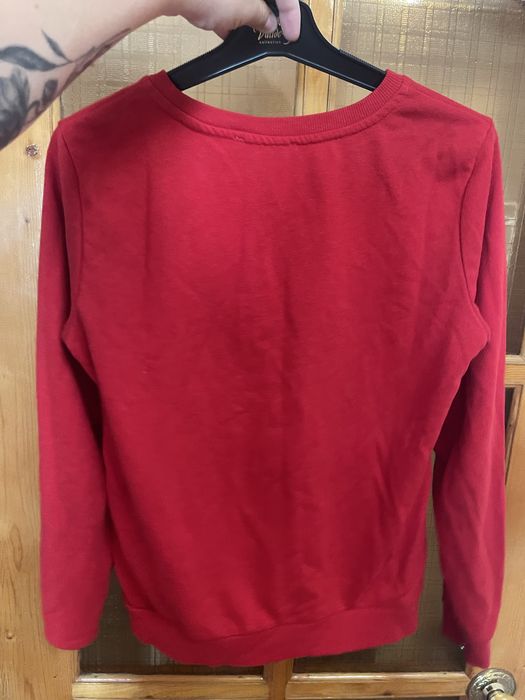 Жіночий світшот червоний