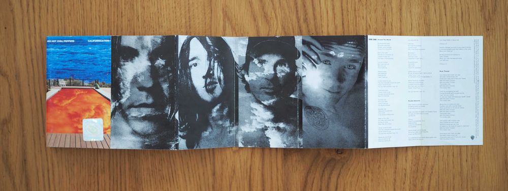 Red Hot Chili Peppers, Californication, kaseta