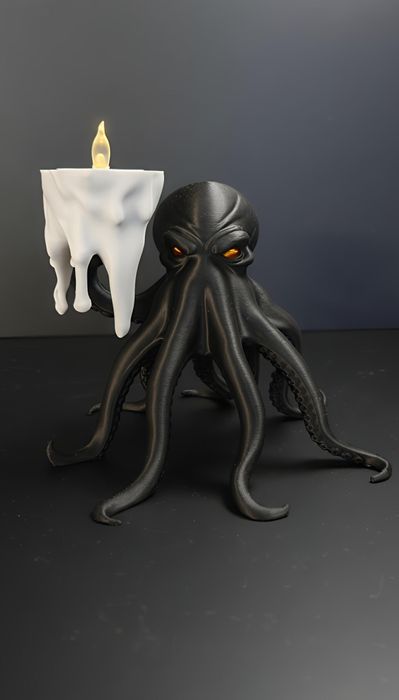 Ośmiornica Mroku Kraken - Świecznik Cthulhu