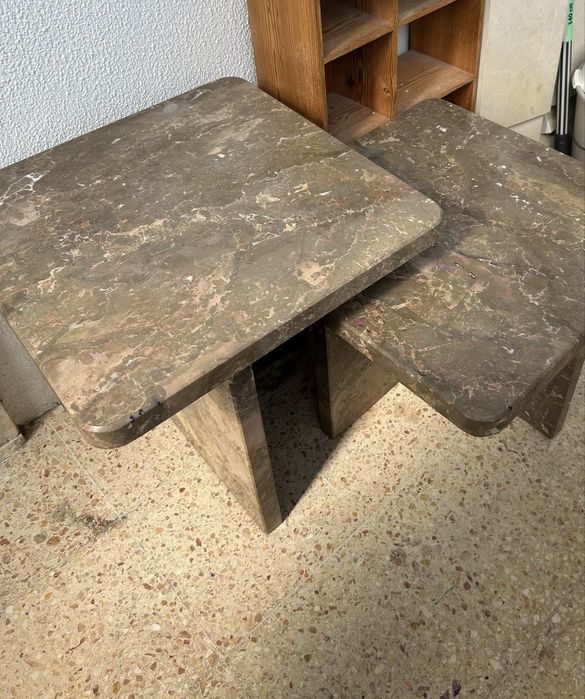Mesas de mármore