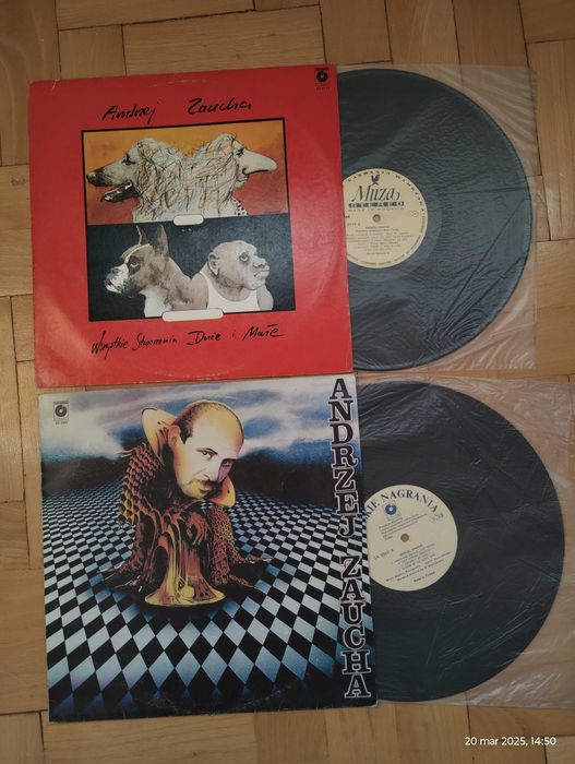 Andrzej Zaucha - dwa winyle jak nowe