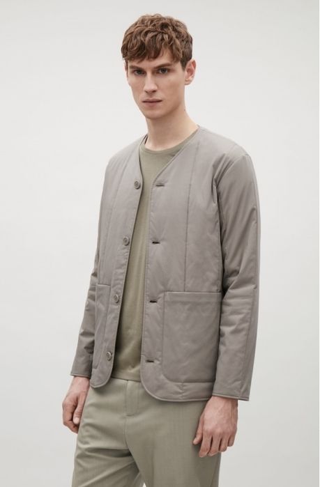 Cos work carpenter b-3 jacket bomber aviator sherpa