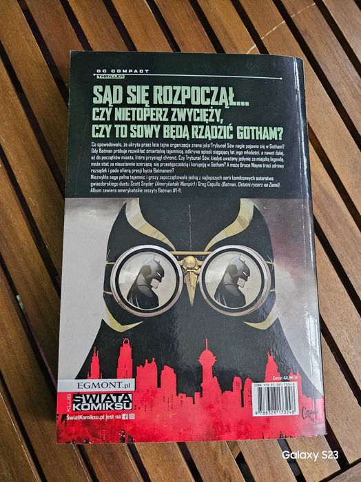 Batman trybunał sów komiks DC compact