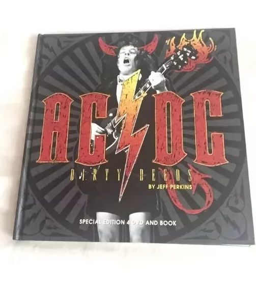 AC/DC: Dirty Deeds Hardcover com 4 DVD's