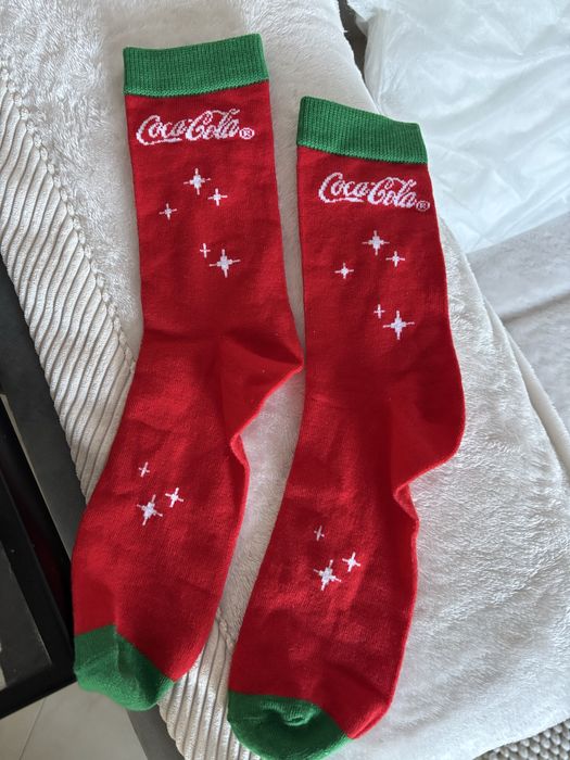 Coca cola nowe skarpetki świąteczne dla kolekcjonera