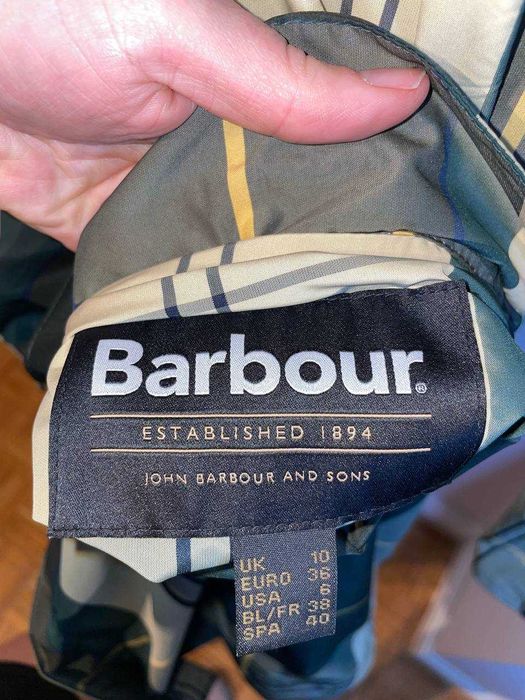 Wodoodporna i odwracalna kurtka Barbour Babbity 1419