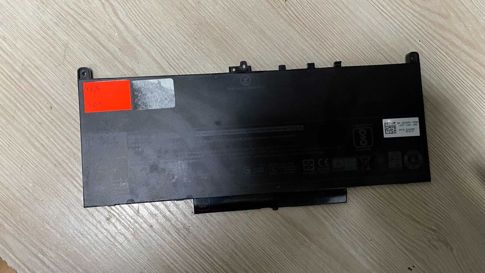 Акумулятор DELL J60J5 7CJRC Dell Latitude E7260, E7270, E7470