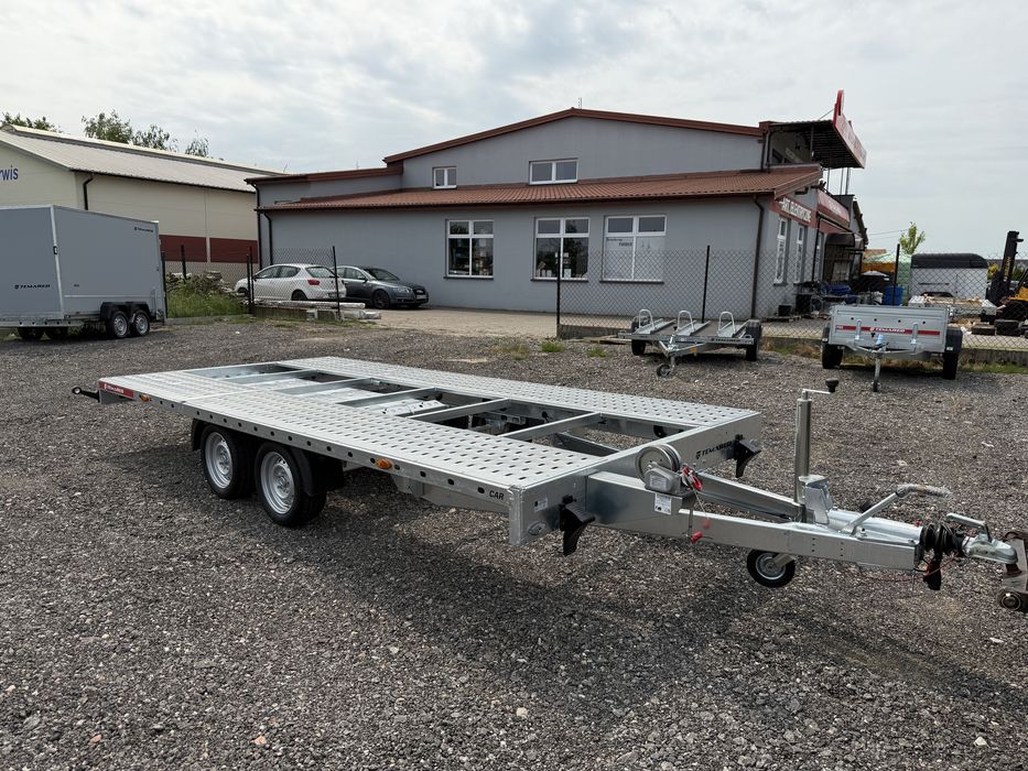 Laweta dwuosiowa 452x205 TEMARED CAR DECK 4520 S DMC:2.7T NOWY MODEL!