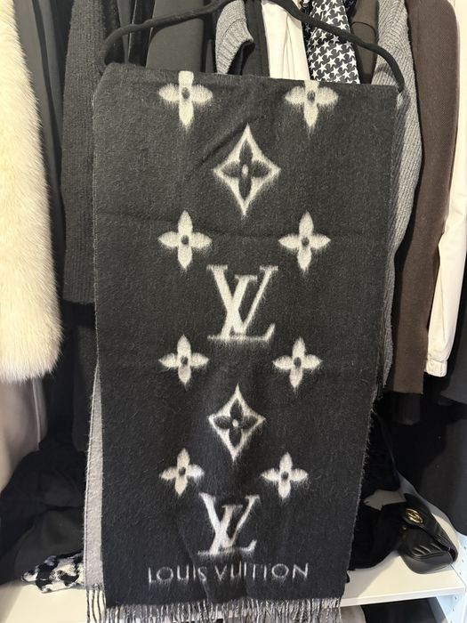 Dwustronny kaszmirowy szal lv