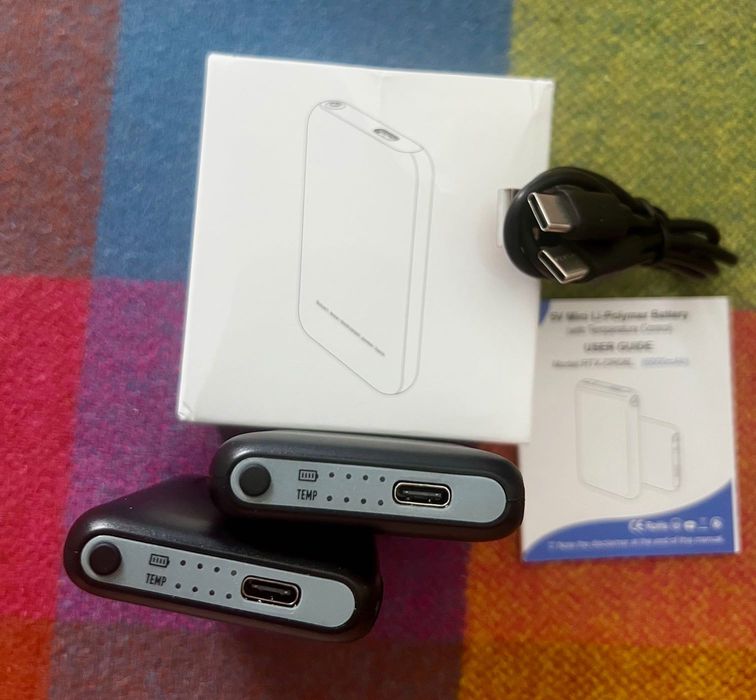Power banks de temperatura para dispositivos inteligentes de vestir (smart wear)