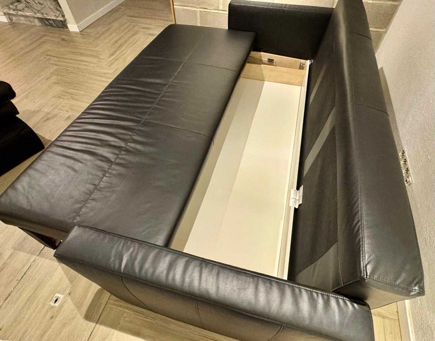 Sofá cama IKEA modelo FRIHETEN como novo, preto. Nunca usado como cama