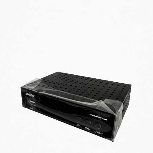 Odbiornik satelitarny Edision Proton S2+ DVB-S2 czarny