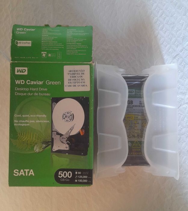 Disco Rígido 3.5 WD Caviar Green 500GB