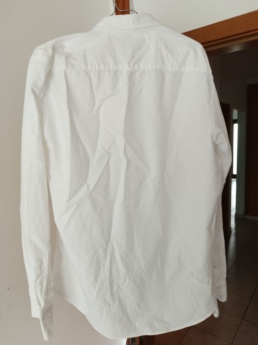 Camisa linho Massimo Dutti