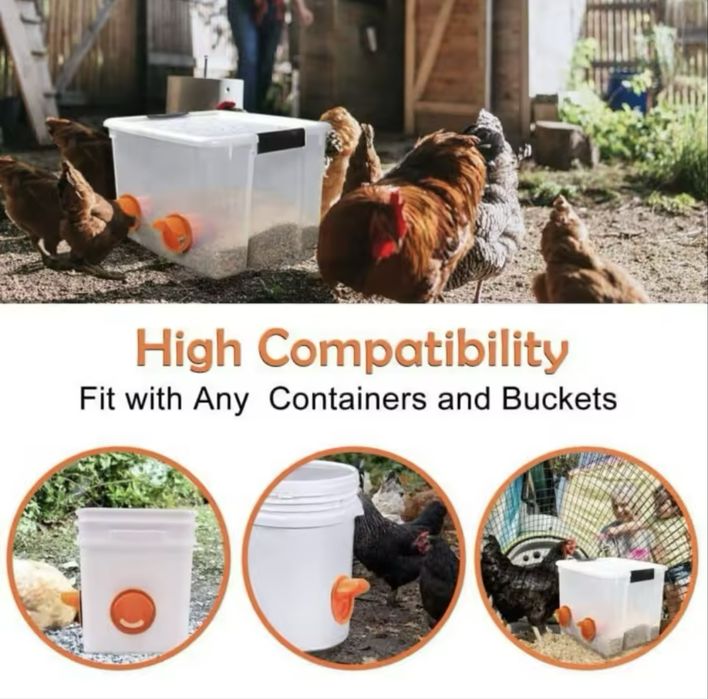 Comedouro automatico para aves | Ler descrição